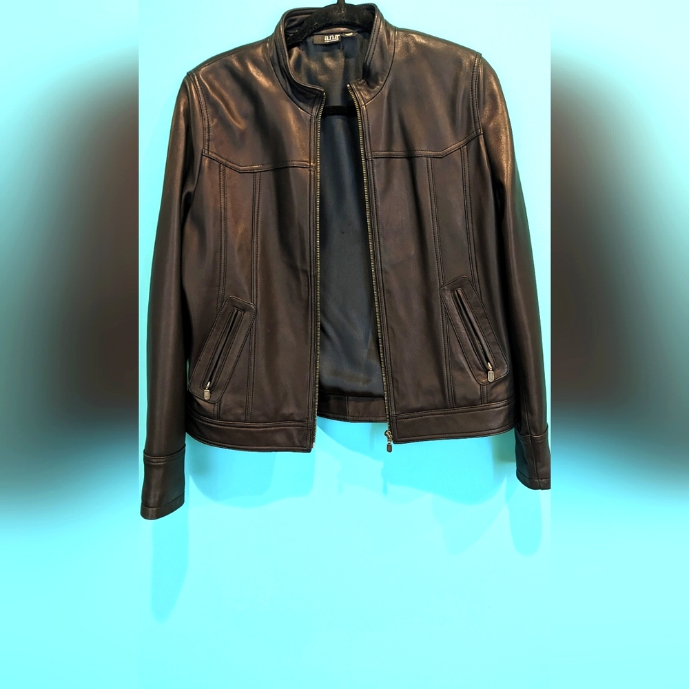 Leather jacket